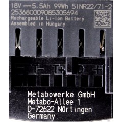 Meta Title: "Metabo 685122000 Battery Charger AC - Reliable, Fast, and Efficient Power Solution for Your Tools"